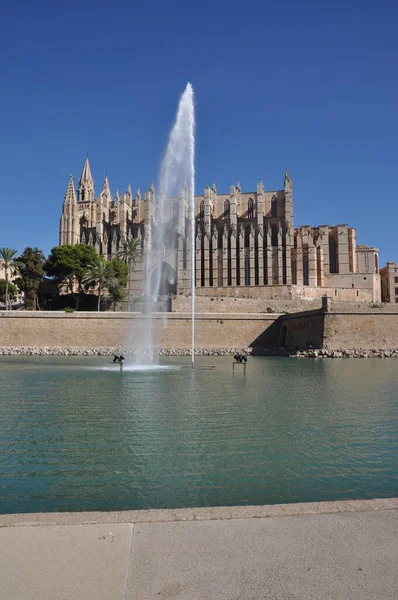 Katedrála Palmě Mallorca — Stock fotografie