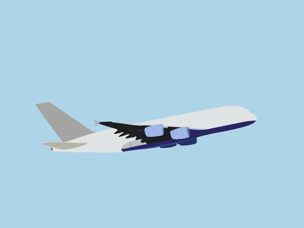 Vector Illustration Fighter Plane — Stock Photo, Image