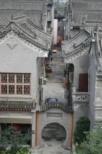 Historiska Centrum Xian Dörr Gamla Stan — Stockfoto