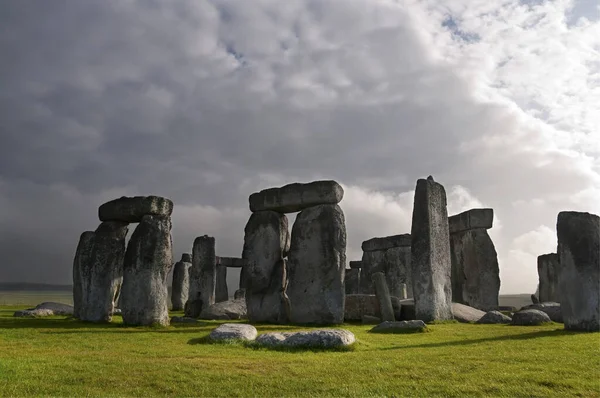 Stonehenge Monumento Pré Histórico Inglaterra Reino Unido — Fotografia de Stock
