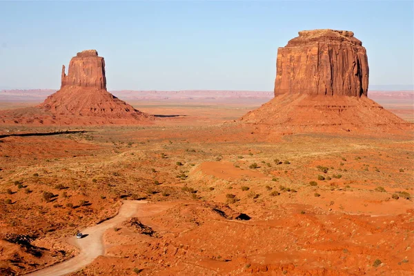 Monumento Vale Paisagem Vermelha Arizona Passeios Turísticos — Fotografia de Stock