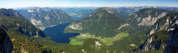 Vista Panorâmica Paisagem Majestosa Dos Alpes — Fotografia de Stock