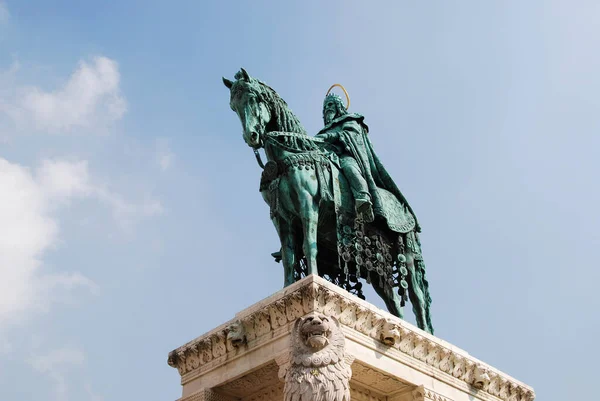 Statua Del Carlo Ponte Paga Repubblica Ceca — Foto Stock