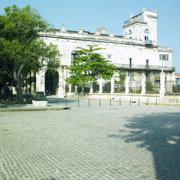 Palacio Del Segundo Cabo Кубинская Библиотека Plaza Armas Старая Гавана — стоковое фото