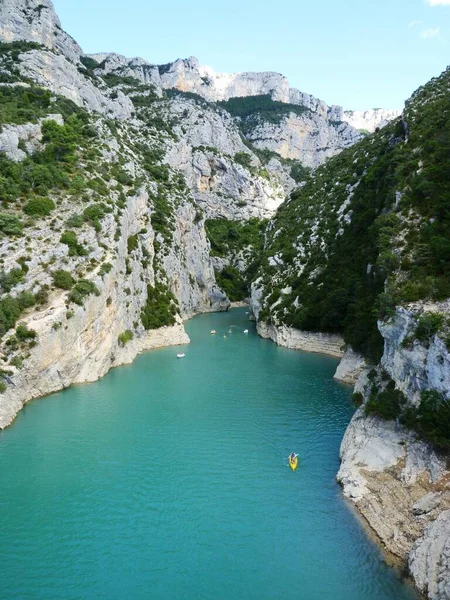 穿越大峡谷的旅程 — 图库照片