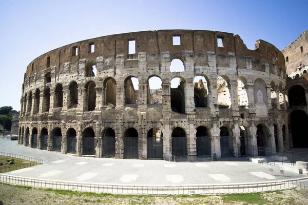 Fotografi Eksposur Panjang Dari Colosseum Roma Italia — Stok Foto