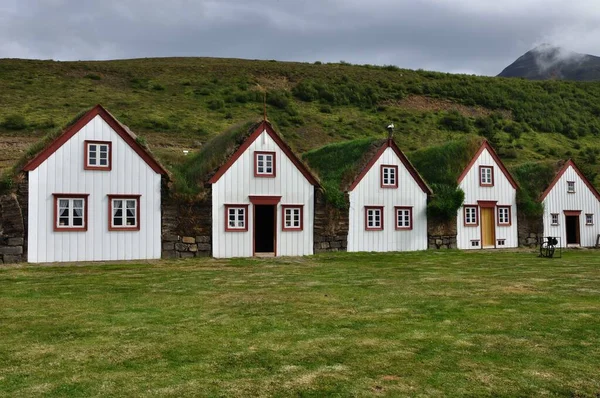 Gården Norra Islandet Laufas Från Omkring 1850 Talet — Stockfoto