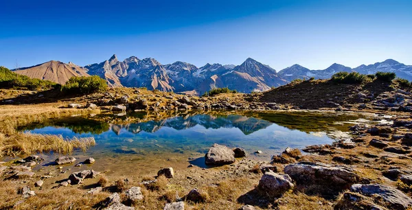 Vue Panoramique Sur Belle Nature Paysage Montagne — Photo