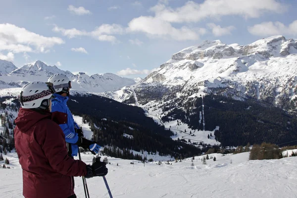 Malowniczy Widok Majestatyczny Krajobraz Dolomitów Włochy — Zdjęcie stockowe