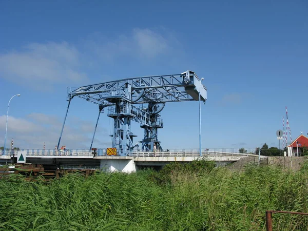 Ponte Bascule Dziwnow — Foto Stock