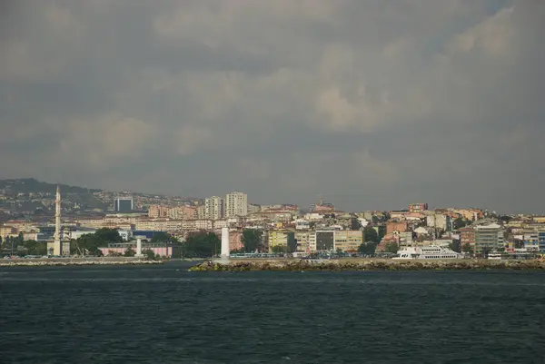 Vista Panorâmica Dos Edifícios Cidade — Fotografia de Stock