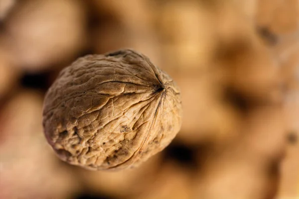 Barna Dió Dió Étel Snack — Stock Fotó