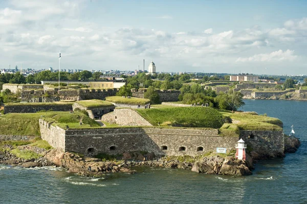 Fortezza Sveaborg Suomenlinna Vicino Helsinki Finlandia — Foto Stock