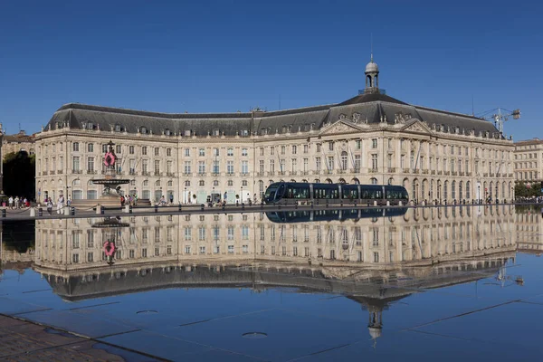 Plac Bourse Akwitania Francja — Zdjęcie stockowe