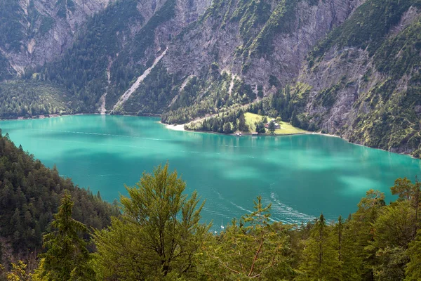 Vista Panorâmica Paisagem Majestosa Dos Alpes — Fotografia de Stock