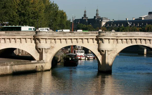 Pont Neuf Híd Párizsban — Stock Fotó