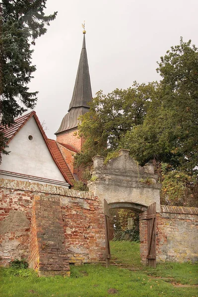 Malebný Pohled Architekturu Křesťanského Kostela — Stock fotografie