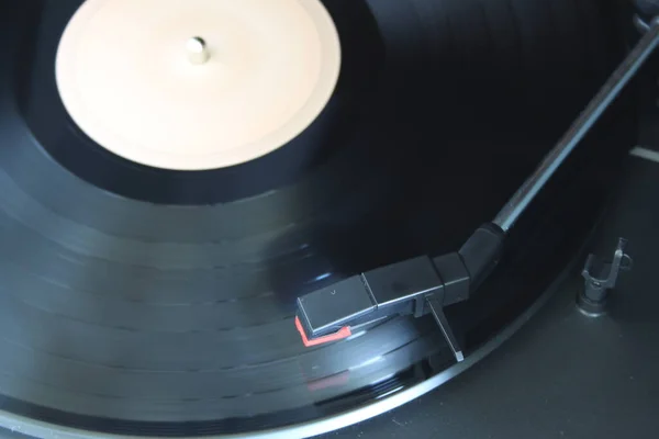 テーブルの上のレコード — ストック写真