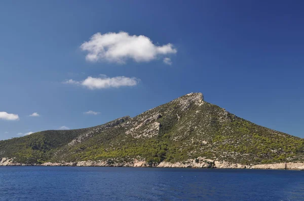 Dragonera Islote Deshabitado Las Islas Baleares España Situado Justo Lado —  Fotos de Stock