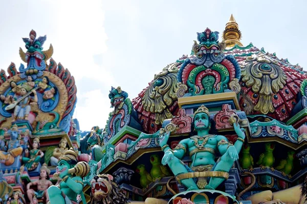 Scenic View Beautiful Temple Architecture Details — Stock Photo, Image