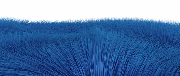 Blaue Fasern Ausgenommen — Stockfoto
