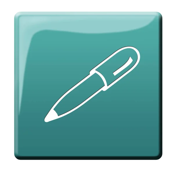 Ballpoint Button Graphic Illustration — Stock Photo, Image