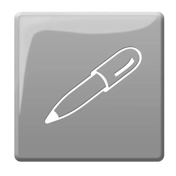 Ballpoint Button Graphic Illustration — Stock Photo, Image