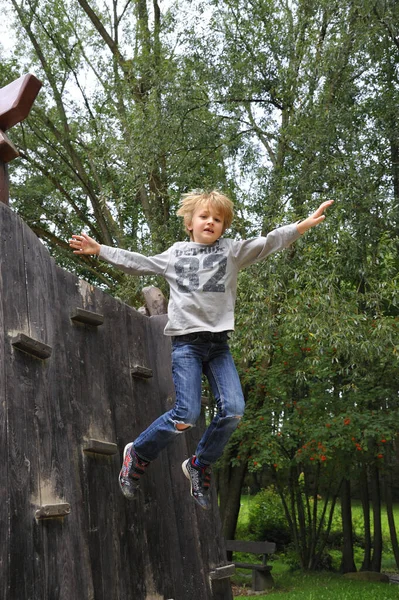 Närbild Porträtt Söta Barn — Stockfoto