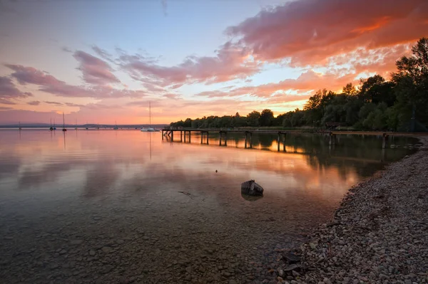 Bavarese Bella Terra Della Germania — Foto Stock