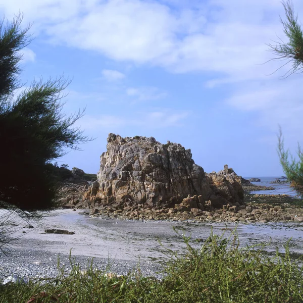 Rock Σχηματισμό Του Point Chateau Κοντά Στο Port 039 — Φωτογραφία Αρχείου