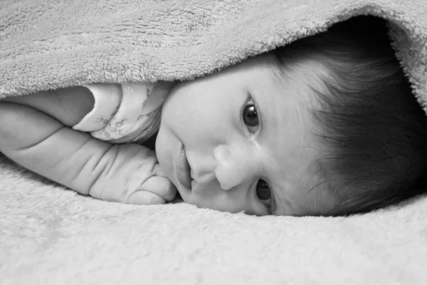 Retrato Bebé Lindo —  Fotos de Stock