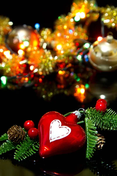 Christmas Decoration Shiny Glare — Stock Photo, Image