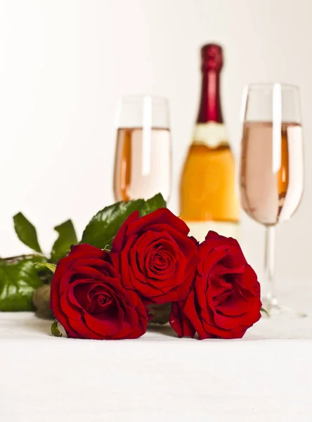 Rose Sparkling Wine — Stock Photo, Image