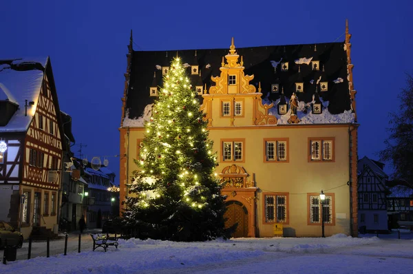 Weihnachten Groß Umstadt — Stockfoto