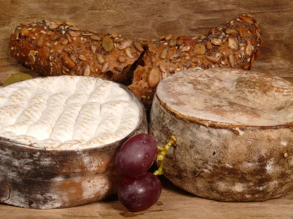 Fransız Yumuşak Peynir Spesiyaliteleri — Stok fotoğraf