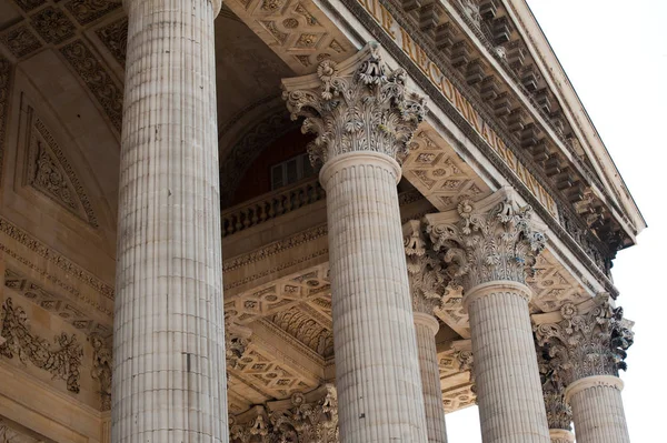 Pantheon Paris Sütun Detayları — Stok fotoğraf