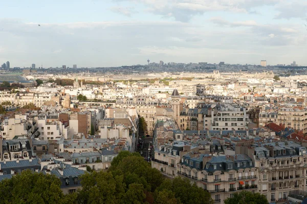 Παρίσι Θέα Από Τον Πύργο Του Άιφελ — Φωτογραφία Αρχείου
