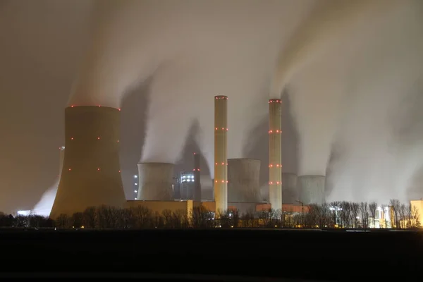 Kraftwerk Kraftwerk Energieerzeugung — Stockfoto