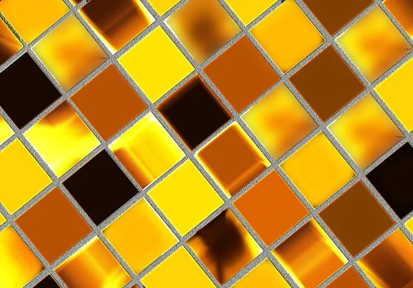 Glänzende Und Goldene Mosaik Hintergrund — Stockfoto