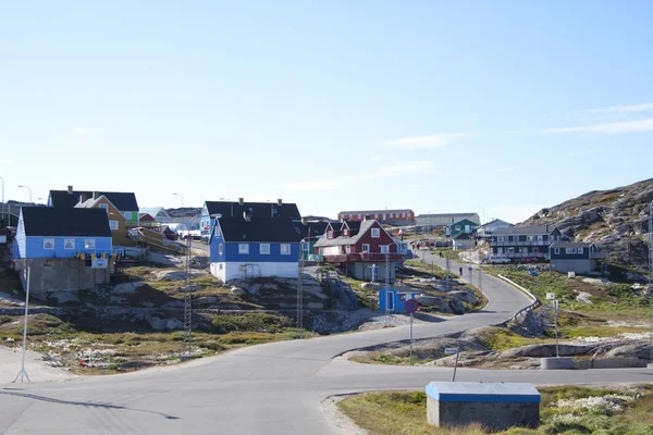 Vacker Utsikt Över Majestätisk Grönland Landskap — Stockfoto