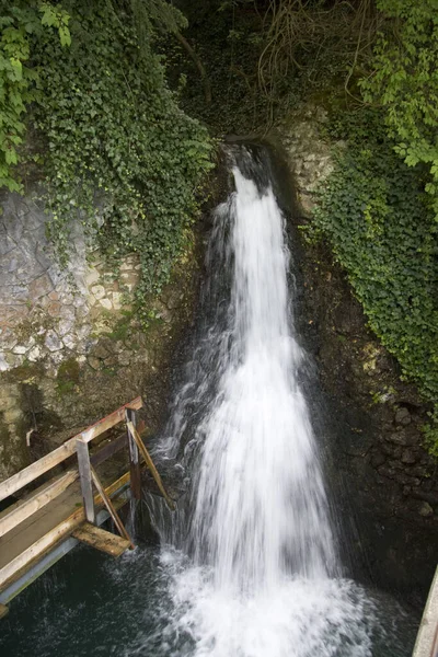 Cataratas Reno São Uma Cachoeira Localizada Suíça Cachoeira Mais Poderosa — Fotografia de Stock