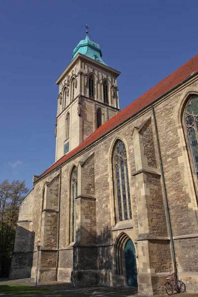 Vista Panoramica Della Vecchia Chiesa — Foto Stock