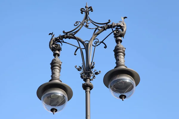 Lanterna Rua Nostálgica Berlim — Fotografia de Stock