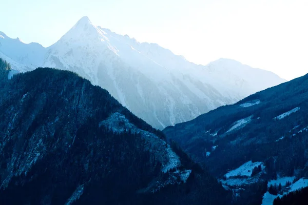 Güzel Doğa Dağ Manzarası Manzarası — Stok fotoğraf