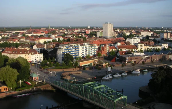 Bremerhaven Ist Eine Hafenstadt Der Deutschen Nordseeküste — Stockfoto