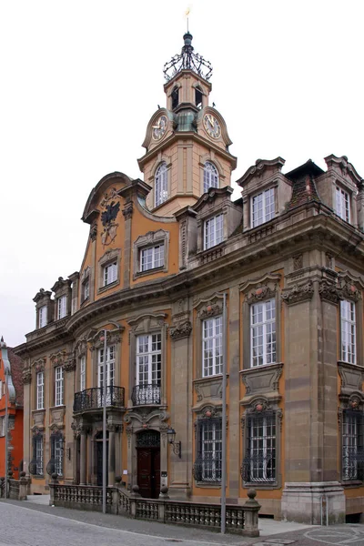 Ruinerna Klosterkyrka Byggdes Domaren Schwabisch Hall Representativ Stadshus Efter Den — Stockfoto