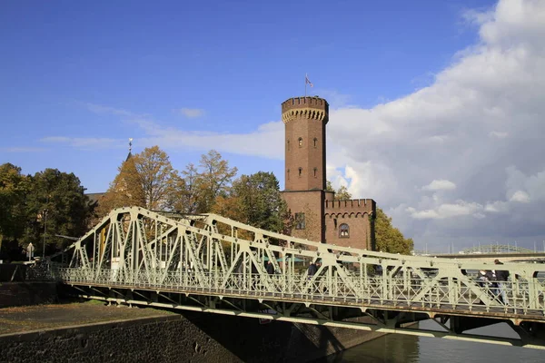 Brücke Malakoffturm Köln — Stockfoto