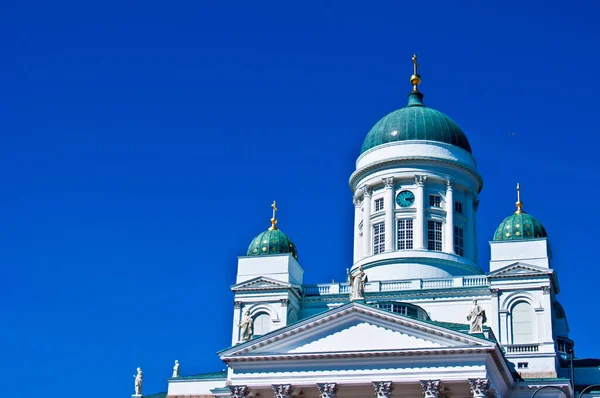 Detail Der Berühmten Kathedrale Von Helsinki — Stockfoto