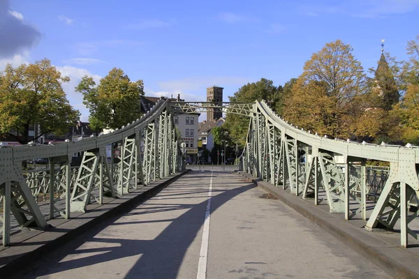 Brug Bij Malakoff Toren Keulen — Stockfoto