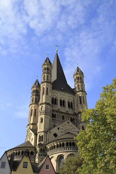 Церковь Святого Мартина Кёльне — стоковое фото